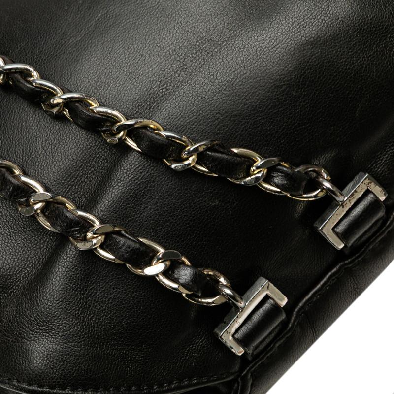 シャネル トリプルココ チェーン リュック バックパック ココマーク ラムスキン CHANEL シャネル ココマーク チェーン リュック バックパック