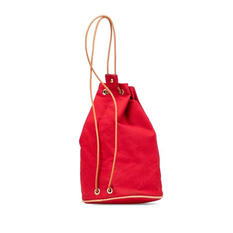 HERMES エルメス ポロションミミルPM ショルダーバッグ レッド