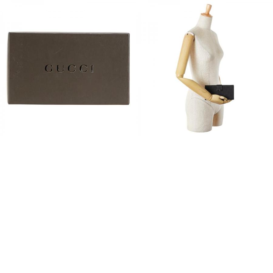 GUCCI グッチ GGキャンバス 長財布 035 2888 ブラック