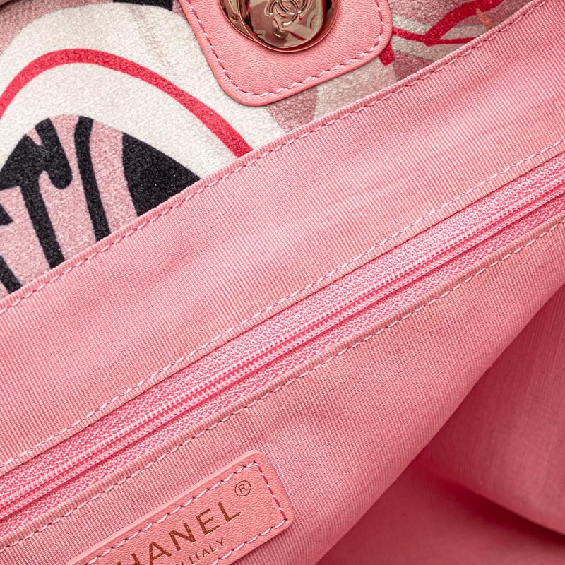 CHANEL（シャネル） ドーヴィル トートバッグ ハンドバッグ ピンク