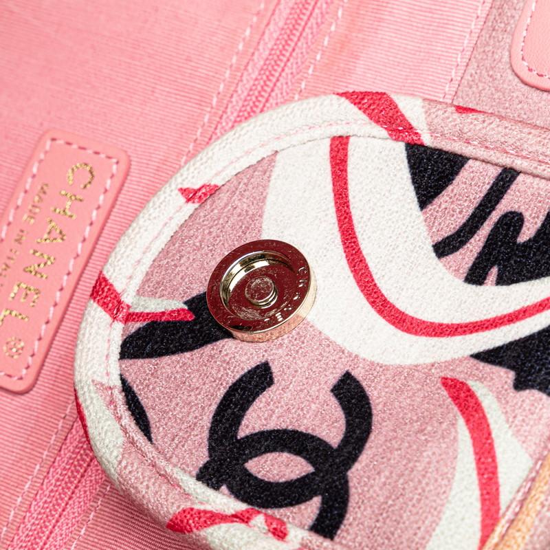 CHANEL（シャネル） ドーヴィル トートバッグ ハンドバッグ ピンク