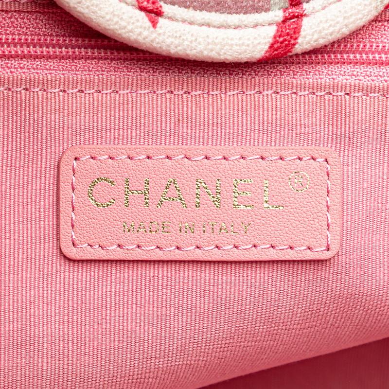 CHANEL（シャネル） ドーヴィル トートバッグ ハンドバッグ ピンク
