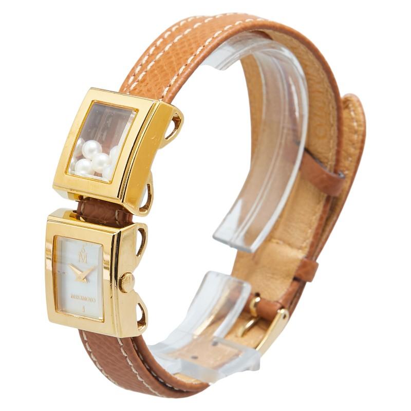 MIKIMOTO ミキモト 腕時計 二連レザーウォッチ MIKIMOTO ミキモト 腕時計 二連レザーウォッチ MIKIMOTO