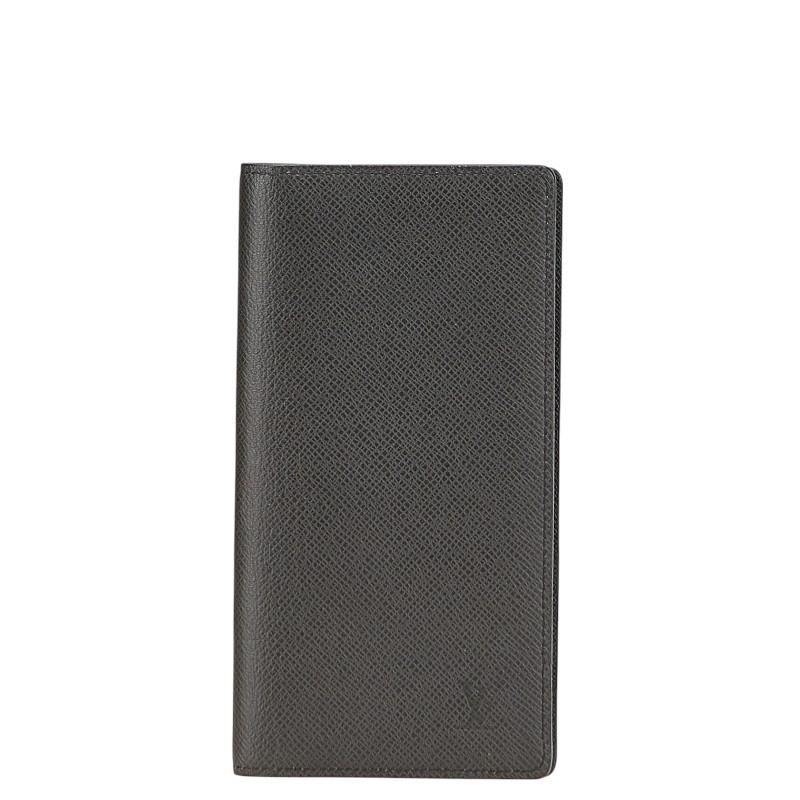 ルイ ヴィトン タイガ ポルトフォイ ユロン 長財布 M30541 ノワール ブラック レザー メンズ LOUIS VUITTON 【中古】 LOUIS VUITTON（ルイ・ヴィトン） ルイ ヴィトン タイガ ポルトフォイ