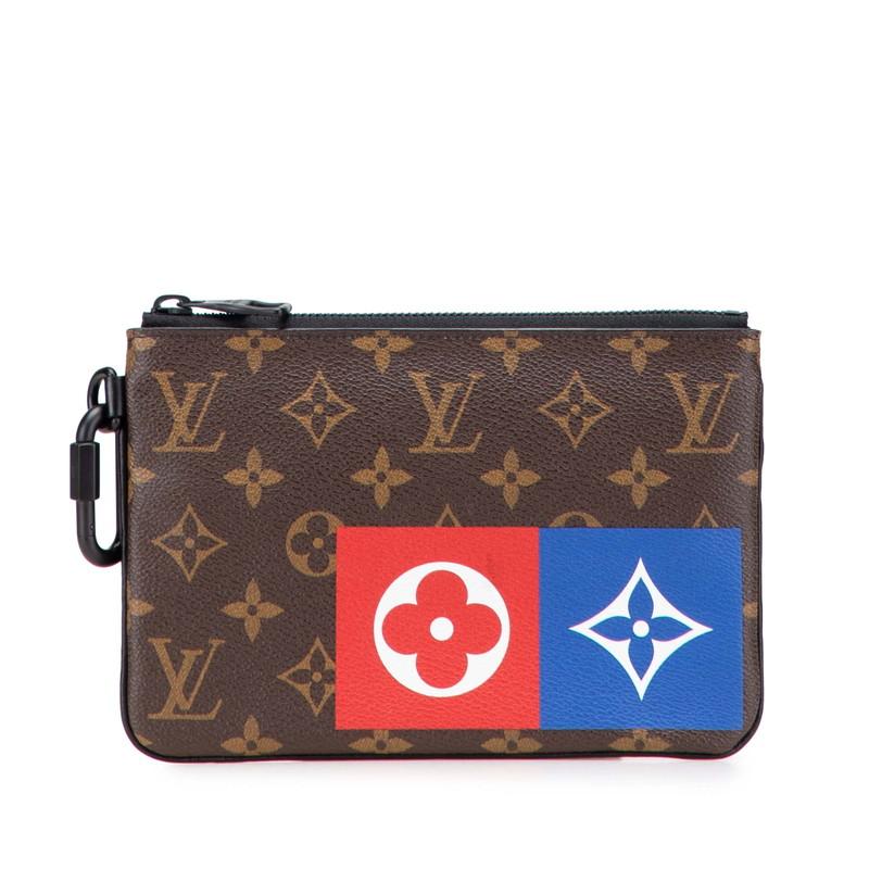 LOUIS VUITTON ルイ ヴィトン モノグラム ジップド ポーチ