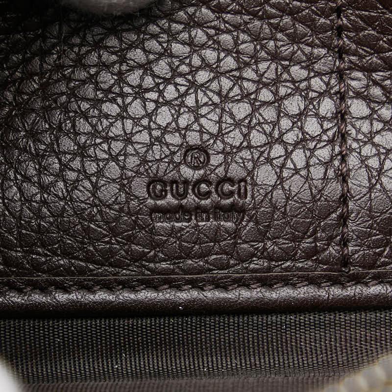 GUCCI グッチ インターロッキングG 長財布 328318 ブラウン レザー  