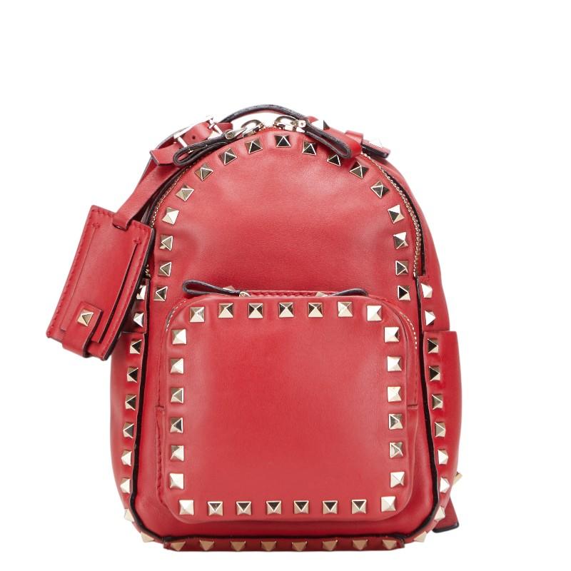 RED VALENTINO レッドヴァレンティノ レザーリュック 星スタッズ RED VALENTINO レッドヴァレンティノ レザーリュック 星スタッズ