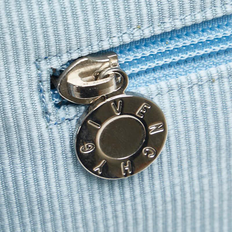 ジバンシー ハンドバッグ ライトブルー キャンバス プラスチック レディース Givenchy 【中古】 ジバンシー ハンドバッグ ライトブルー キャンバス プラスチック