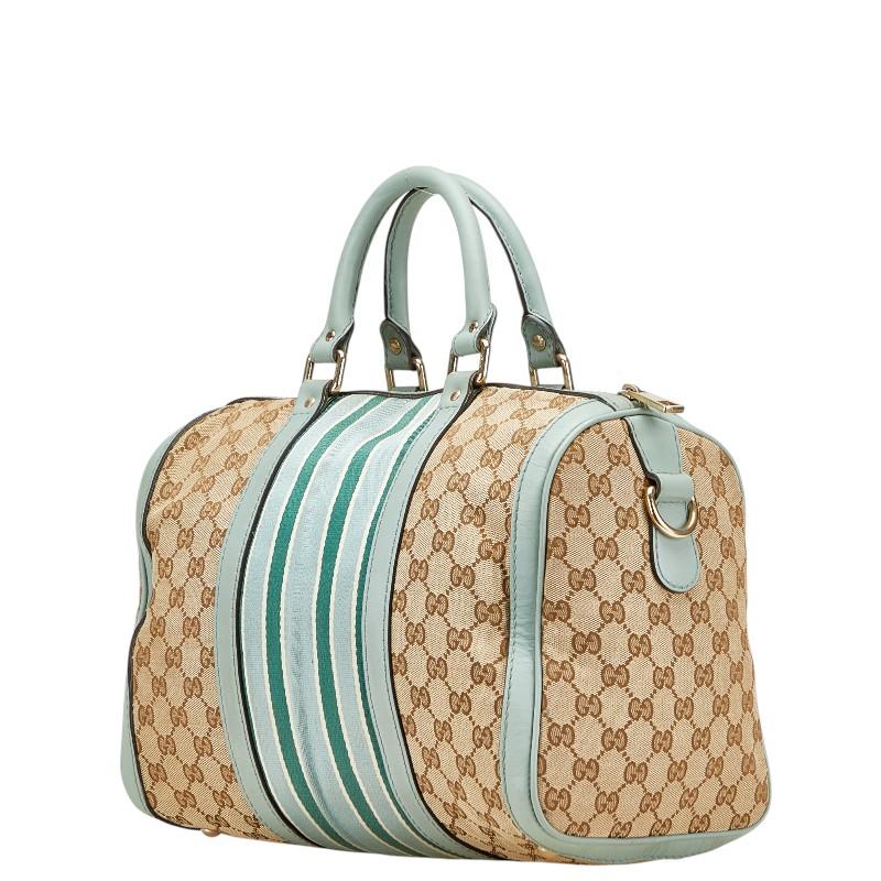 GUCCI（グッチ） GGキャンバス シェリーライン ミニボストンバッグ