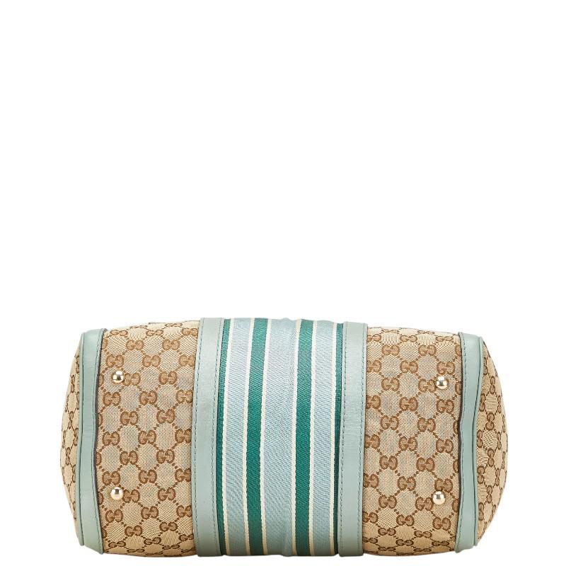 GUCCI（グッチ） GGキャンバス シェリーライン ミニボストンバッグ
