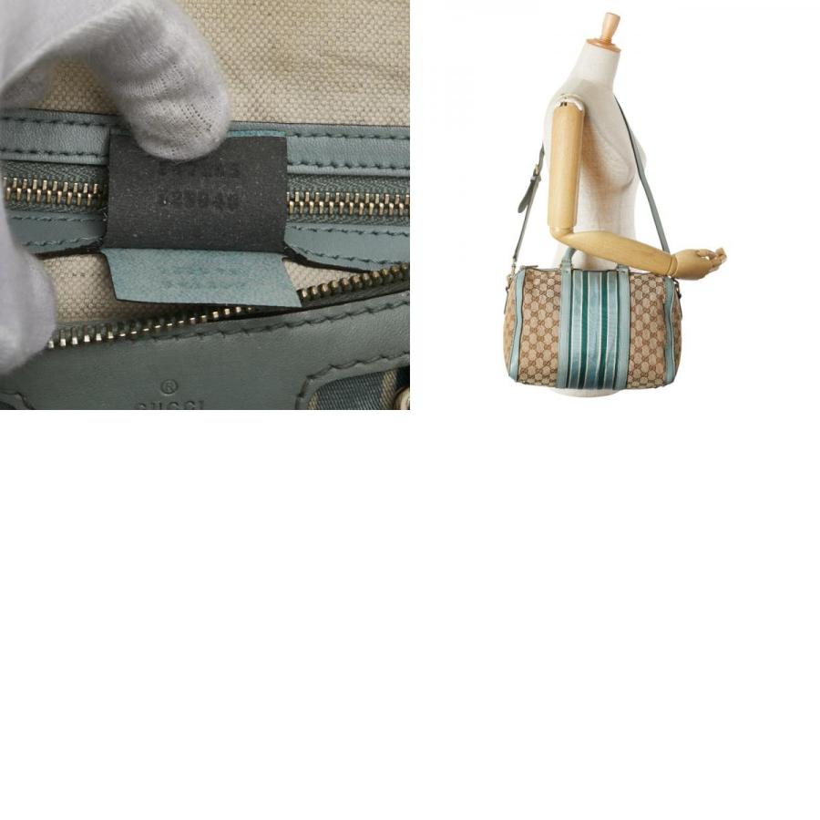 GUCCI（グッチ） GGキャンバス シェリーライン ミニボストンバッグ 