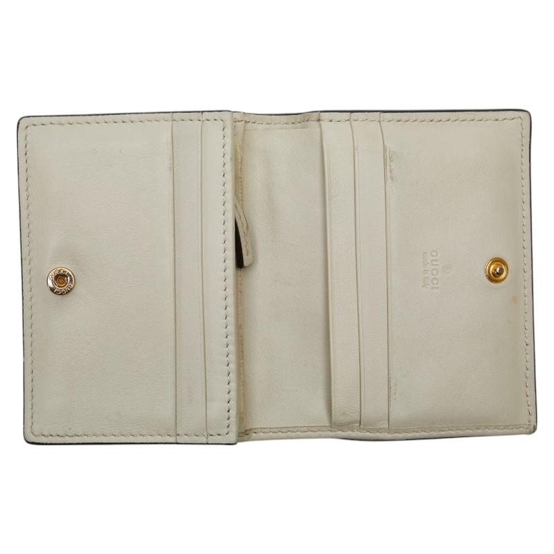 GUCCI（グッチ） オフィディアGG パイソン 二つ折り財布 コンパクト