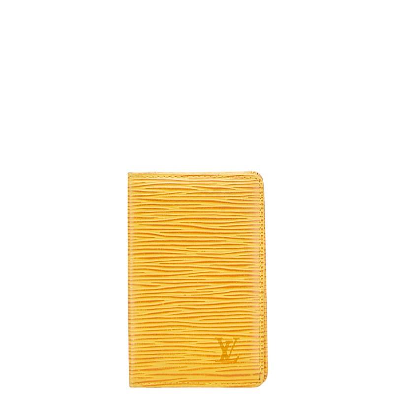 ⑨☆美品/ほぼ未使用♪エピ ポシェットカルトヴィジット♪ 名刺入れ☆カードケース 楽天市場】LOUIS VUITTON ルイ ヴィトン エピ ポシェット カルト