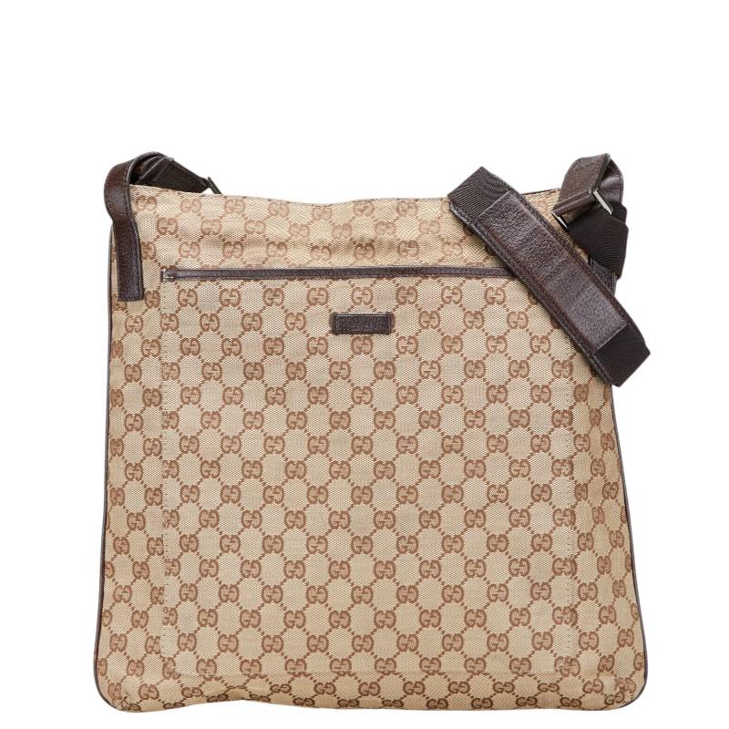 GUCCI GGキャンバス ショルダーバッグ GGキャンバス ショルダーバッグ PVC レザー ブラック グッチ – RECLO