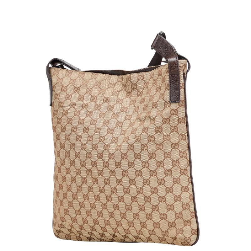 GUCCI グッチ GGキャンバス ショルダーバッグ 122791 ベージュ 