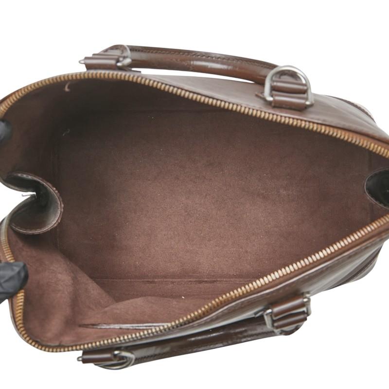 LOUIS VUITTON ルイ ヴィトン エピ アルマ ハンドバッグ M5214D モカ  