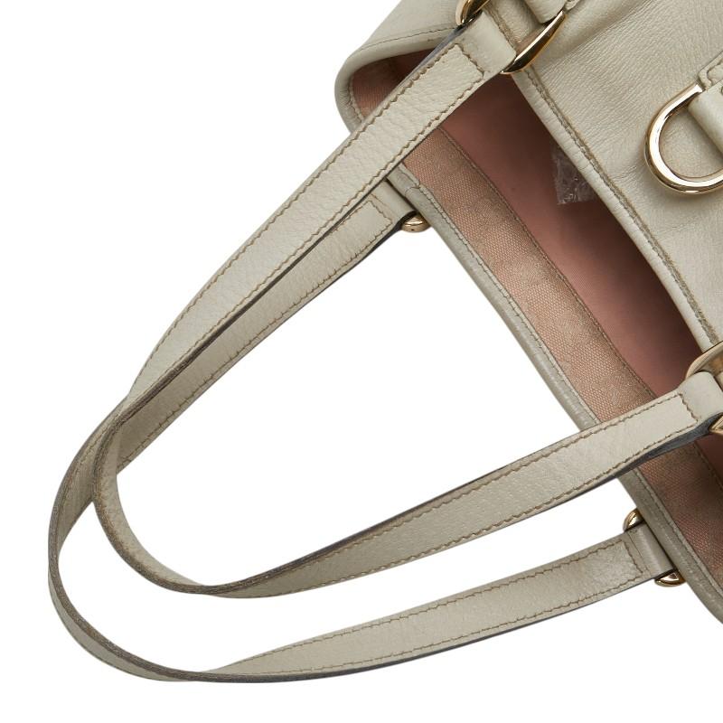Gucci ベージュ ロゴハンドバッグ GUCCI グッチ ラージ トートバッグ レディース ショルダーバッグ