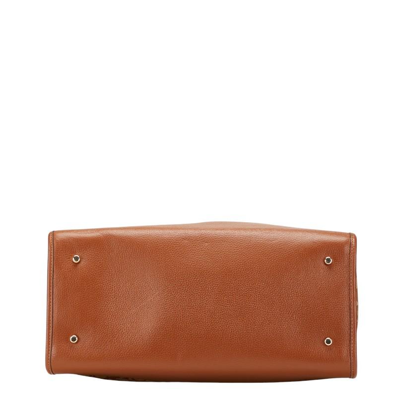 コーチ シグネチャー デンプシー トートバッグ ショルダーバッグ 2WAY C5793 ブラウン マルチカラー キャンバス レザー COACH 【中古】 COACH（コーチ） シグネチャー デンプシー トートバッグ ショルダー