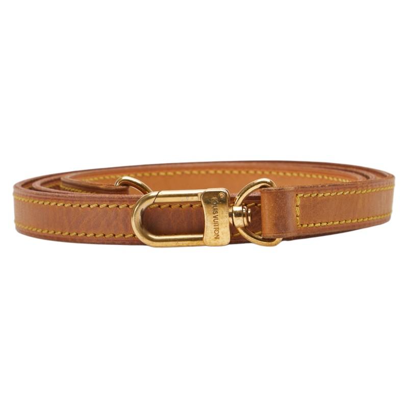 LOUIS VUITTON ルイヴィトン　ショルダーストラップ　ブラウン　レザー LOUIS VUITTON ルイ ヴィトン ショルダーストラップ ブラウン