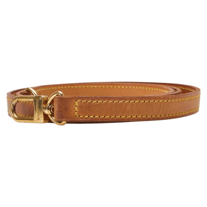 【LOUIS VUITTON】ショルダーストラップ　レザー　ブラウン LOUIS VUITTON ルイ ヴィトン ショルダーストラップ ブラウン