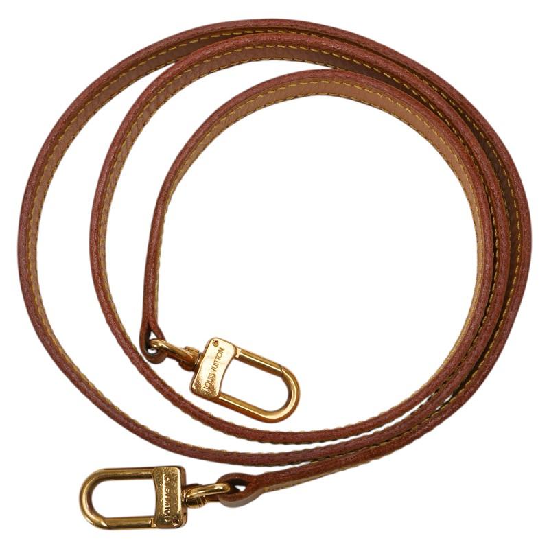 LOUIS VUITTON ルイヴィトン　レザー ショルダーストラップ ブラウン LOUIS VUITTON - LOUIS VUITTON ルイ ヴィトン ブラウン