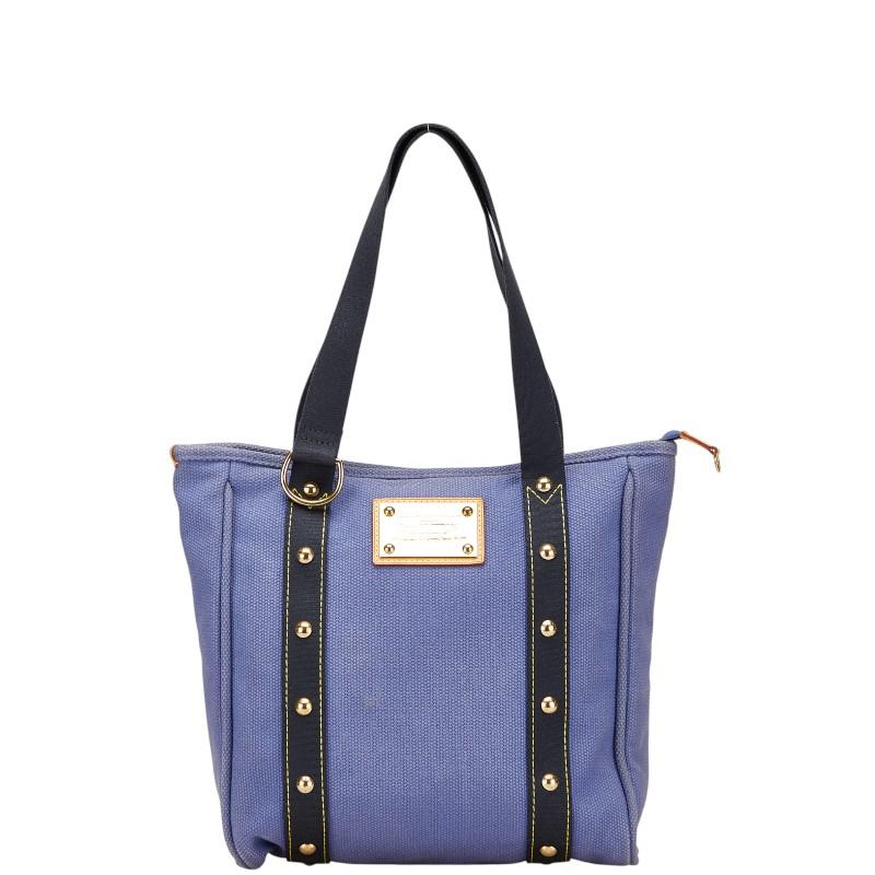LOUIS VUITTON アンティグア カバMMトートバッグ キャンバス