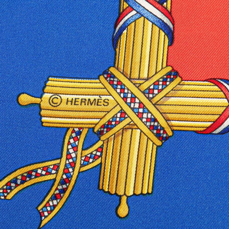 HERMES エルメス カレ90 1789 LIBERTE EGALITE FRATERNITE REPUBLIQUE  