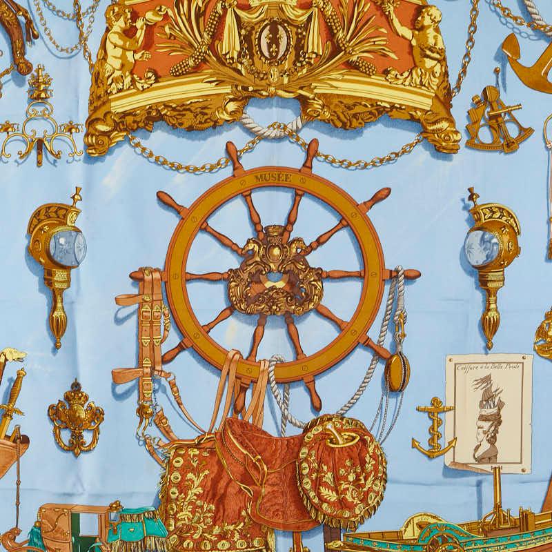 HERMES（エルメス） カレ90 BATEAU A VAPEUR DE JOUFFROY DABBANS 1784