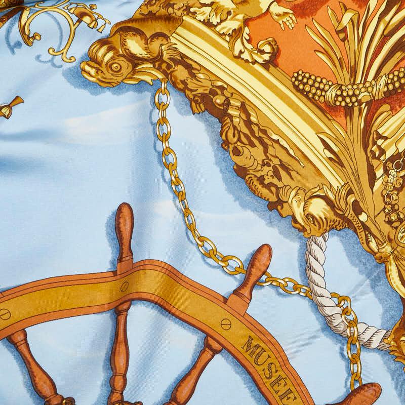 HERMES（エルメス） カレ90 BATEAU A VAPEUR DE JOUFFROY DABBANS 1784