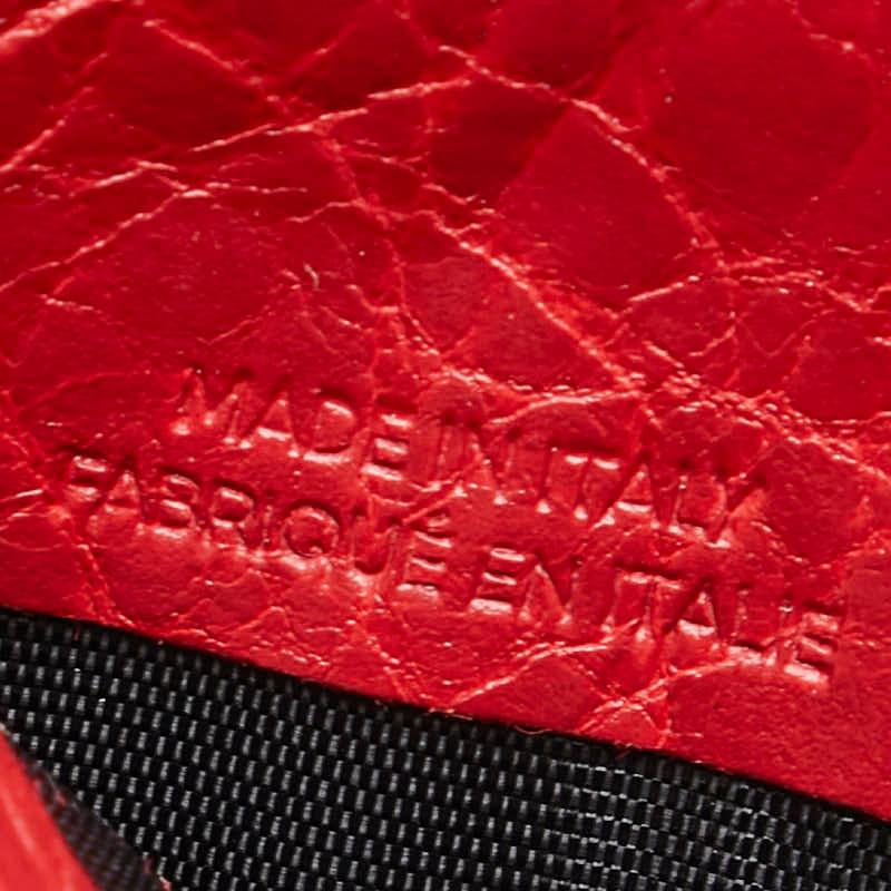 バレンシアガ　ラウンドファスナー レザー 長財布 レッド バレンシアガ ラウンドファスナー長財布 ピンク レディース