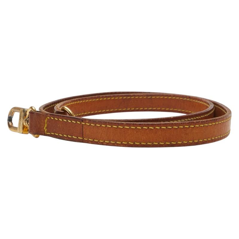 LOUIS VUITTON ルイヴィトン　ショルダーストラップ　ブラウン　レザー LOUIS VUITTON ルイ ヴィトン ショルダーストラップ ブラウン