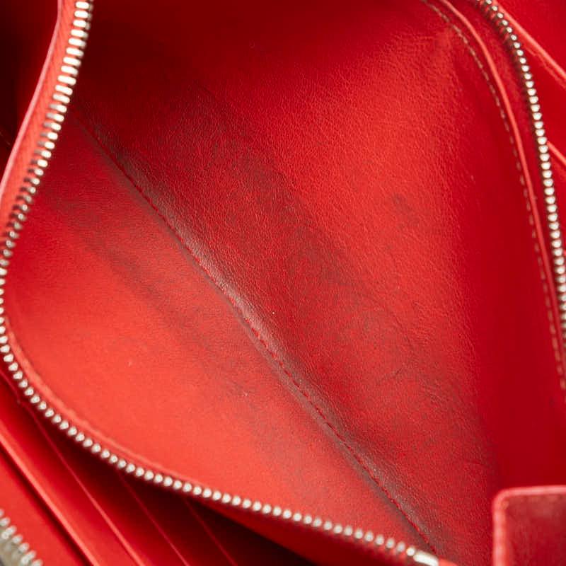 CELINE セリーヌ 長財布 ラウンドファスナー ベージュ レザー  