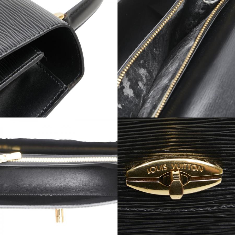 LOUIS VUITTON マルゼルブ エピ ノワール ブラック レザー