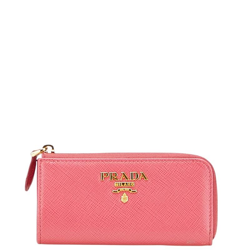 【美品】 630 PRADA プラダ キーケース プラダ PRADA キーケース （ブラック） -ファッション通販