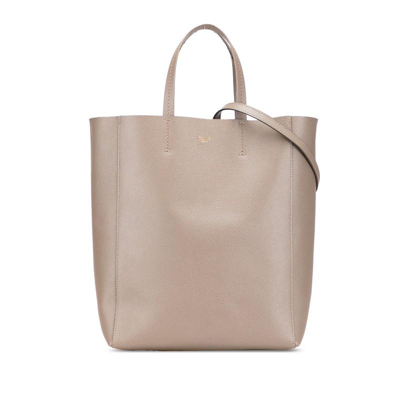 CELINE セリーヌ バーティカル カバ 2way トートバッグ ベージュ CELINE セリーヌ バーティカル カバ スモール トートバッグ