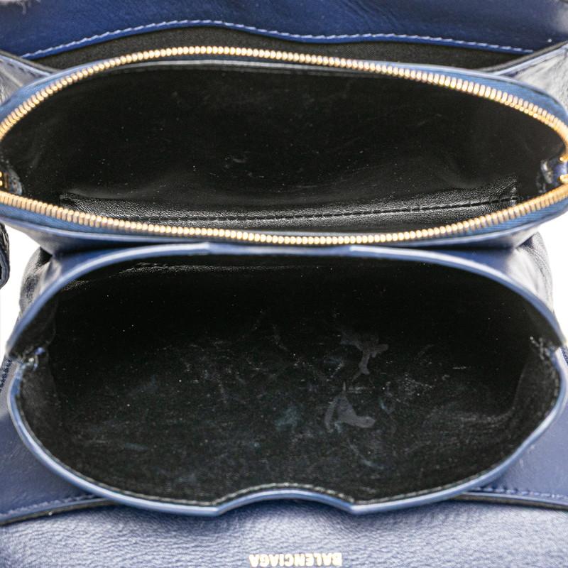 BALENCIAGA（バレンシアガ） Bロゴ クロコ型押し ショルダーバッグ