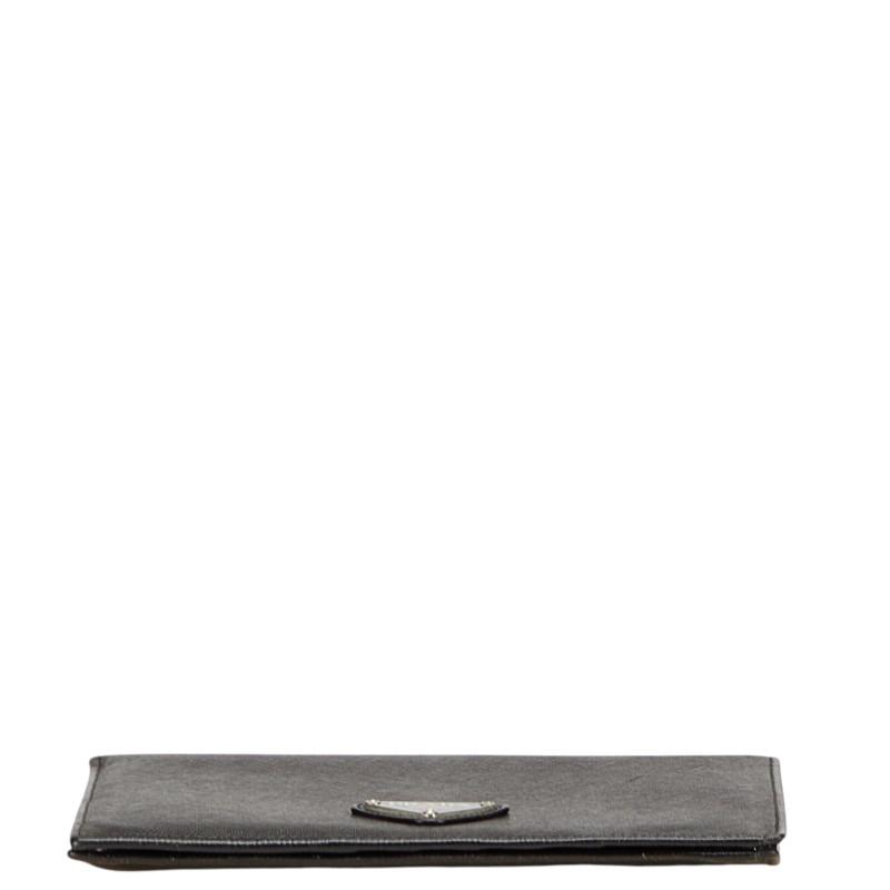 早い者勝ち　美品　PRADA プラダ　レザー　二つ折り　シルバーロゴ　黒　箱 楽天市場】PRADA プラダ ファスナー小銭入れ付き2つ折り財布