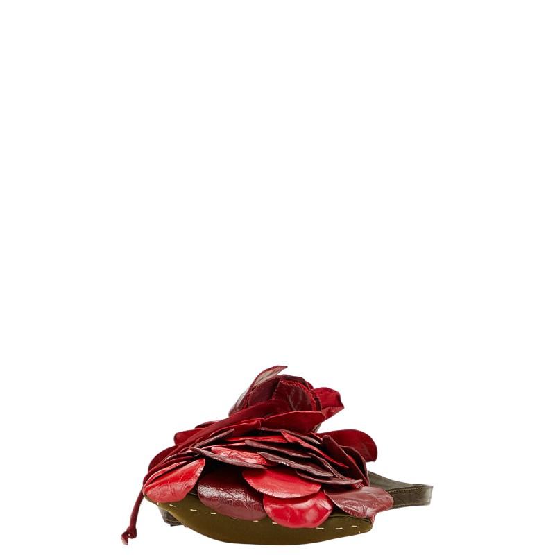 ヴァレンティノ 花 フラワー モチーフ ミニショルダーバッグ レザー レディース VALENTINO 【1-0221646】 VALENTINO（ヴァレンティノ） 花 フラワー モチーフ ミニショルダー