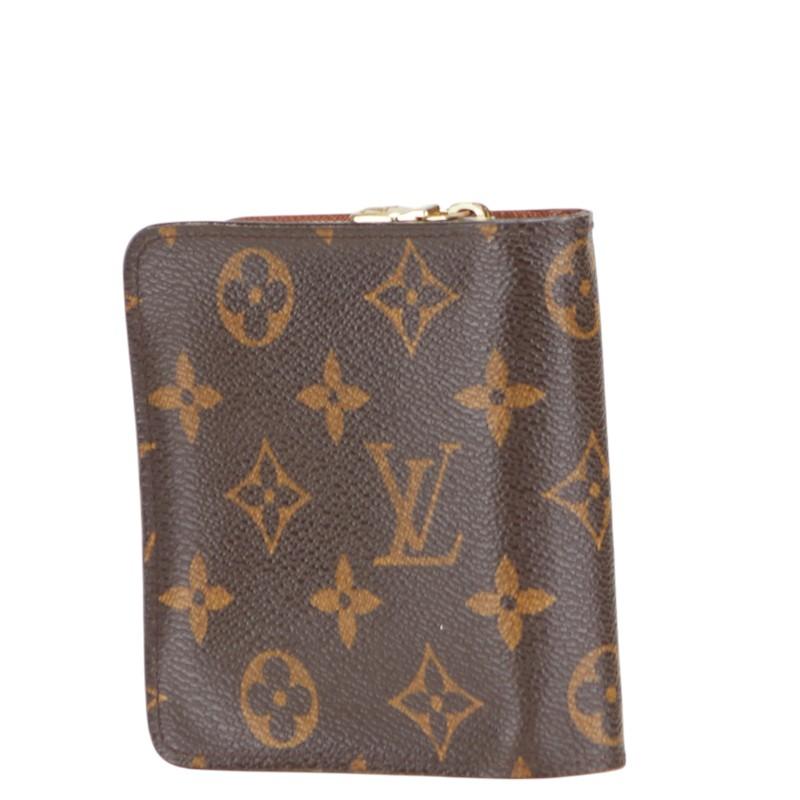 Louis Vuitton モノグラム 折り財布 M61667 コンパクトジップ 楽天市場】【中古】 ルイヴィトン LOUIS VUITTON コンパクト