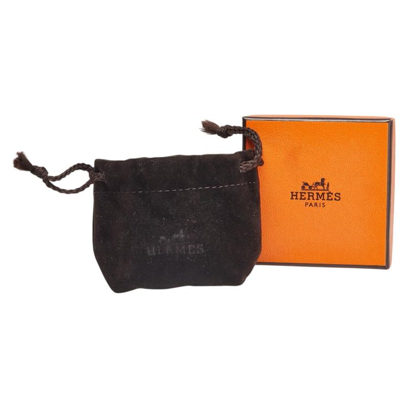エルメス　セルポンポン　ツイリーリング　スカーフリング　箱、保存袋 HERMES（エルメス） ツイリーリング セ ル ポンポン シルバー金具