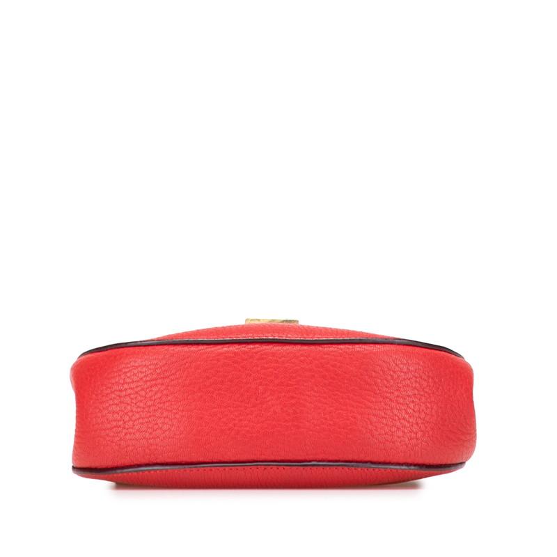 Chloe クロエ ワンショルダーバッグ ハンドバック leather RED Chloe クロエ ナイル 2WAY ショルダーバッグ ハンドバッグ