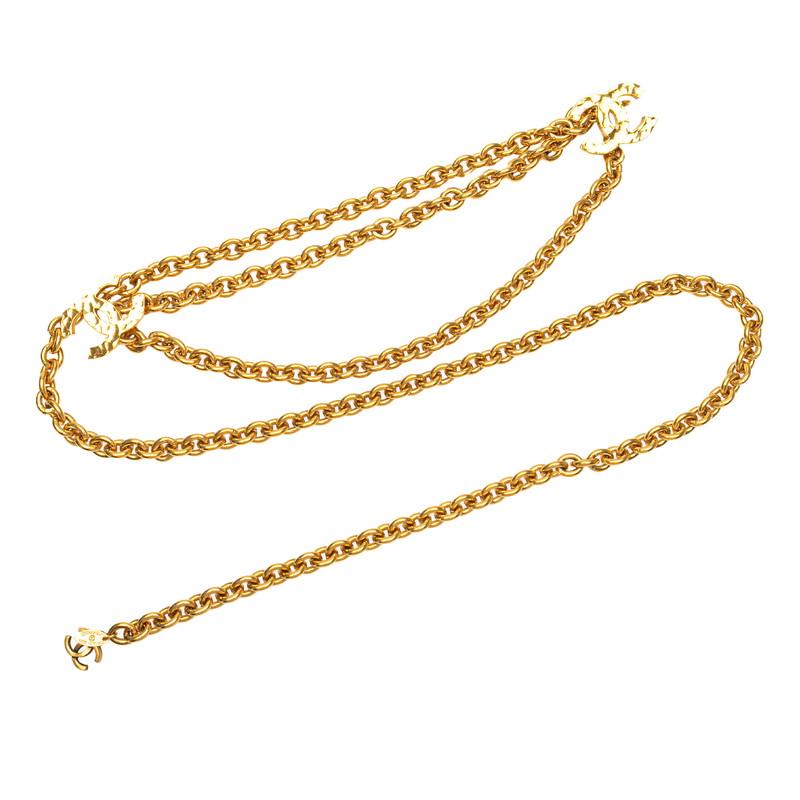 CHANEL（シャネル） ココマーク チェーン ベルト ゴールド メッキ