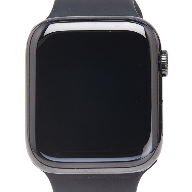 HERMESエルメスエスパス デジタル腕時計 レディス用　ブラック HERMES（エルメス） × アップルウォッチ シリーズ5 GPS 腕時計 WR-50M