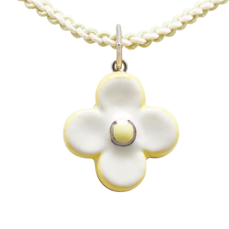 Louis Vuitton 花モチーフ ネックレス