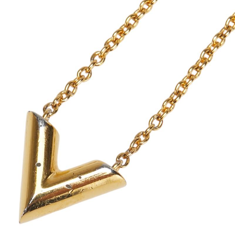 ルイヴィトン M61083 エッセンシャルV ネックレス LOUIS VUITTON ルイ ヴィトン エッセンシャルV ネックレス