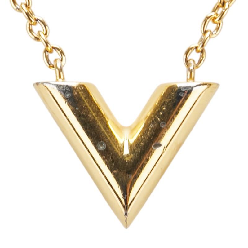 LOUIS VUITTON ルイ ヴィトン エッセンシャルV ネックレス