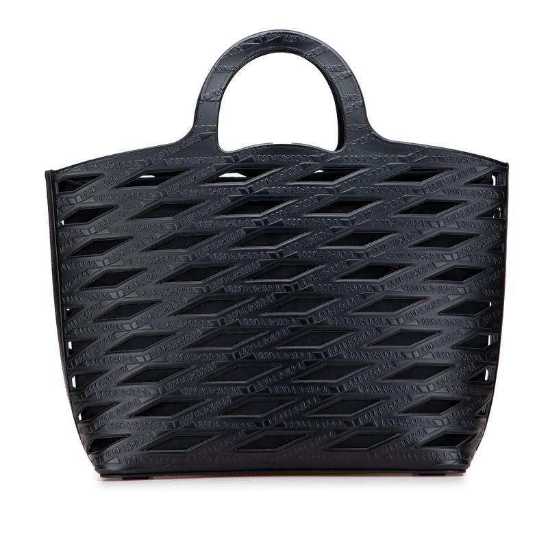 バレンシアガ　BALENCIAGA　ハンドバッグ　カバスS　レザー　ブラック BALENCIAGA バレンシアガ ハンドバッグ トートバッグ カバスS