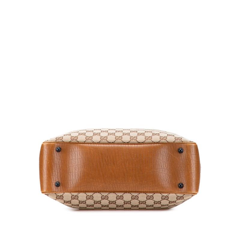 GUCCI（グッチ） GGキャンバス バンブー トートバッグ 112526 ベージュ