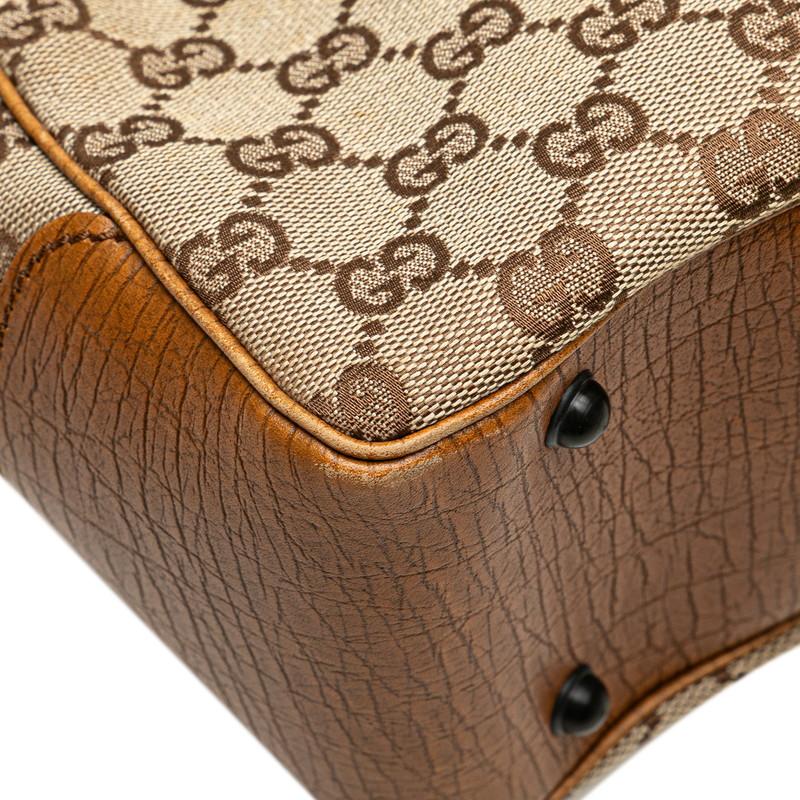 GUCCI（グッチ） GGキャンバス バンブー トートバッグ 112526 ベージュ