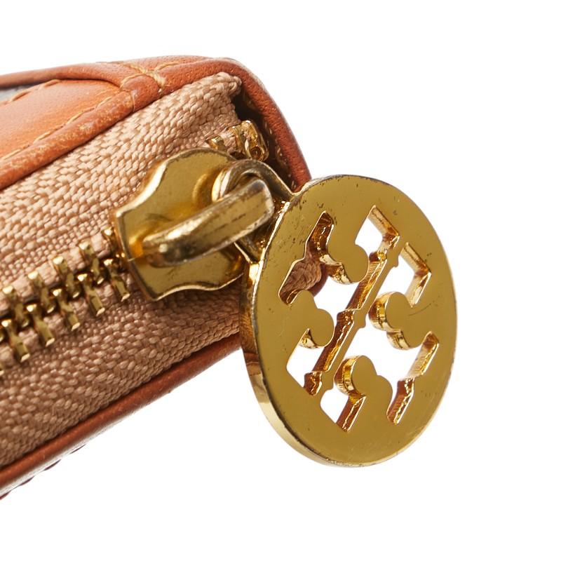 TORY BURCH トリーバーチ L字ファスナー 長財布 ブラウン